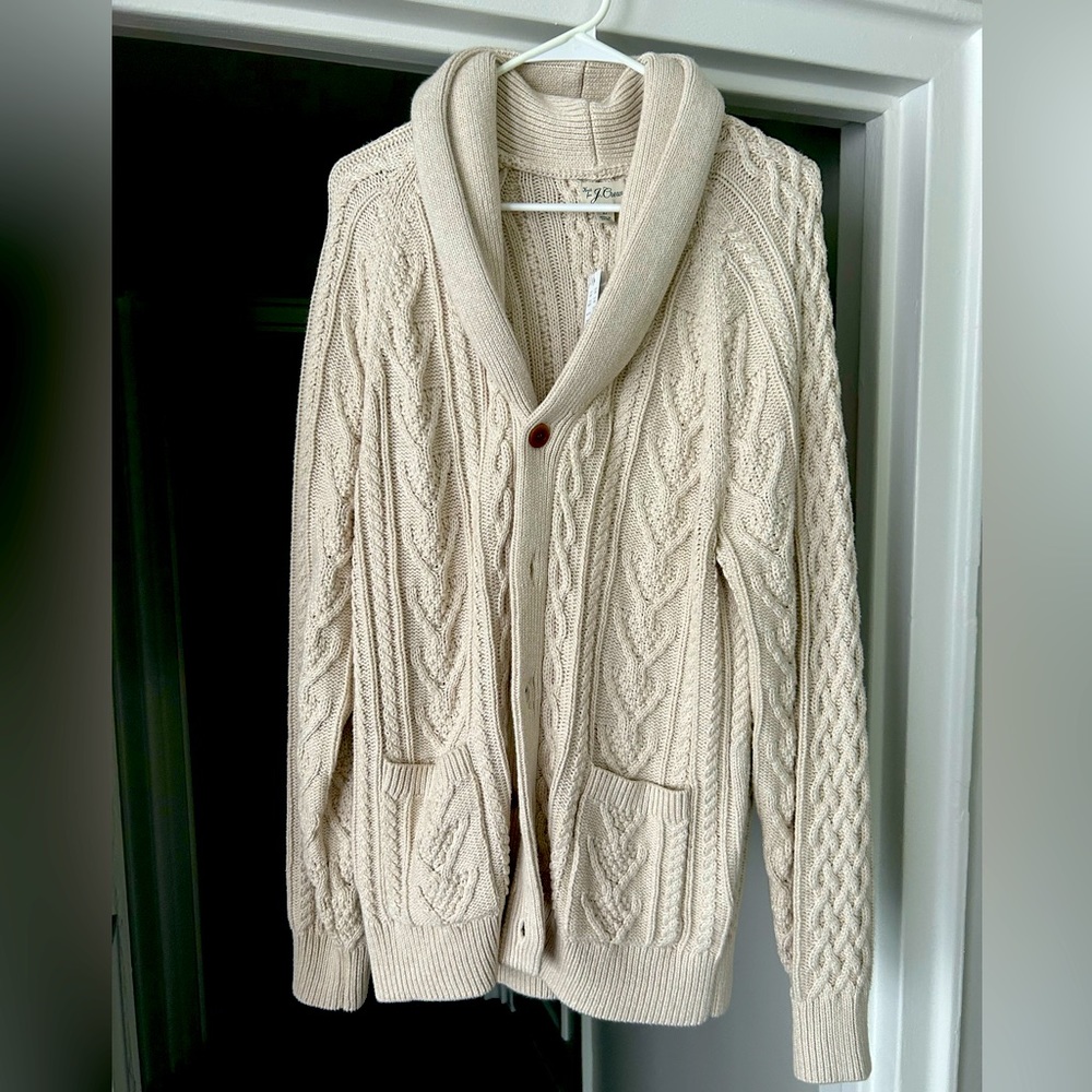 J. Crew Cardigan new with tags (Size L)